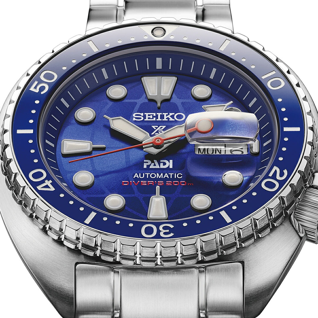 セイコー プロスペックス PADI 60周年記念 限定モデル タートル HBB002J メンズ 機械式 メカニカル 自動巻き ブルー