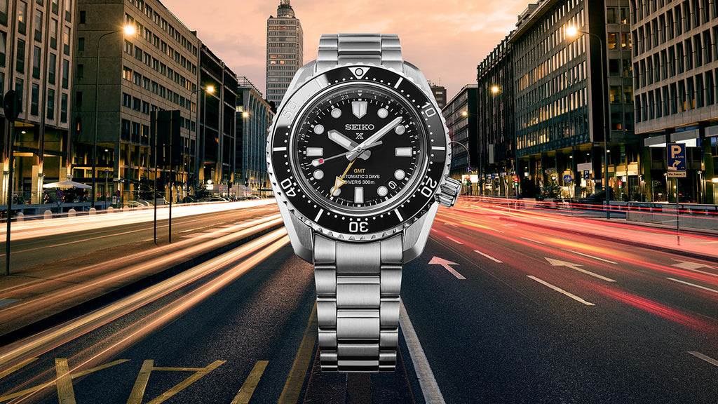セイコー プロスペックス メカニカル ダイバーズ 1968 ヘリテージ GMT HBC002J メンズ 腕時計 機械式 ブラックダイヤル