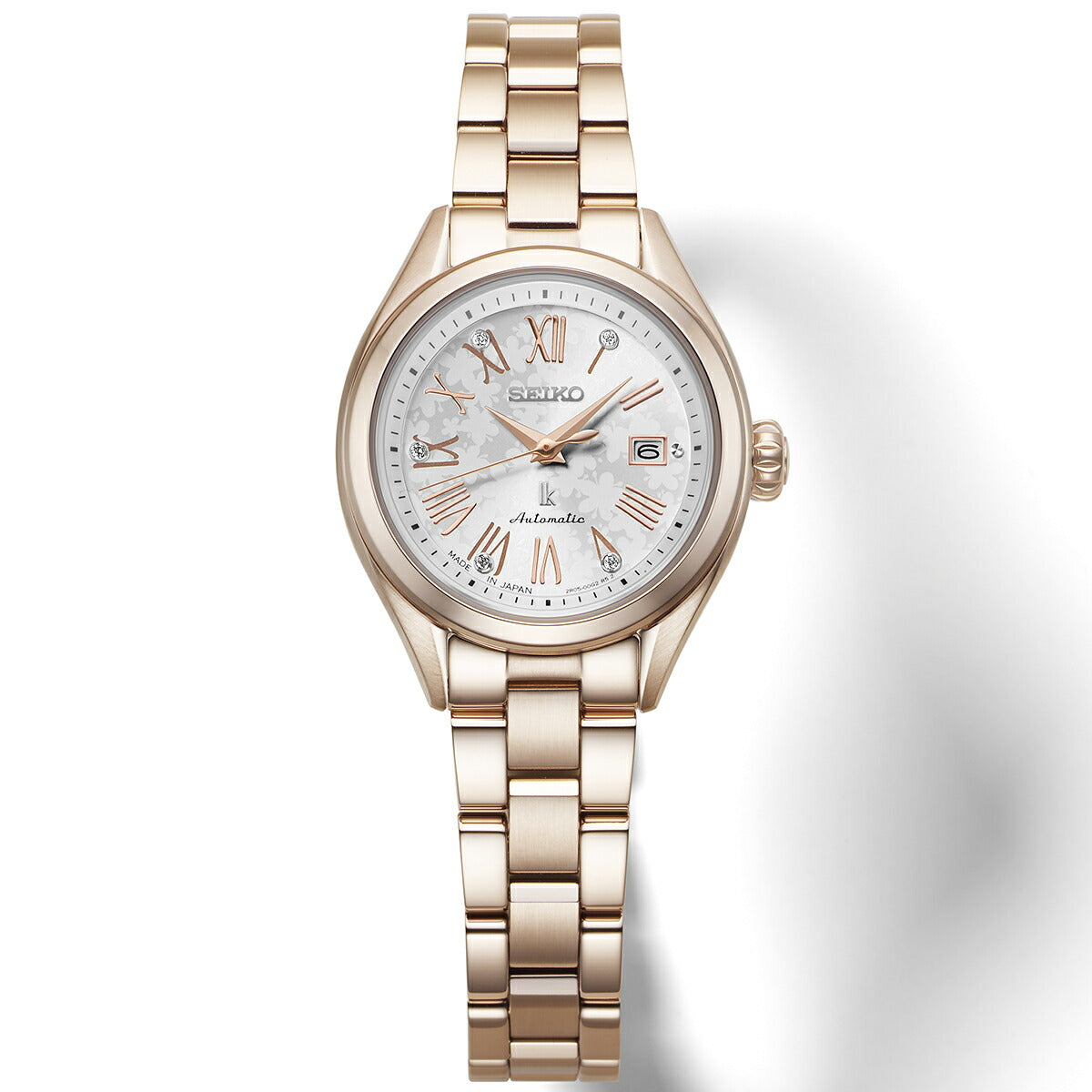 【稼動】 美品 SEIKO ルキア 腕時計 メカニカル ピンクゴールド ダイヤ 6月5日発売》セイコー ルキア LUKIA Grow 三浦大地 コラボレーション