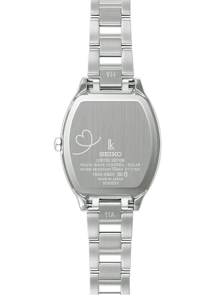 セイコー ルキア ハッピーコレクション 限定モデル HEE002J レディース ソーラー電波 トノー 白蝶貝ダイヤル