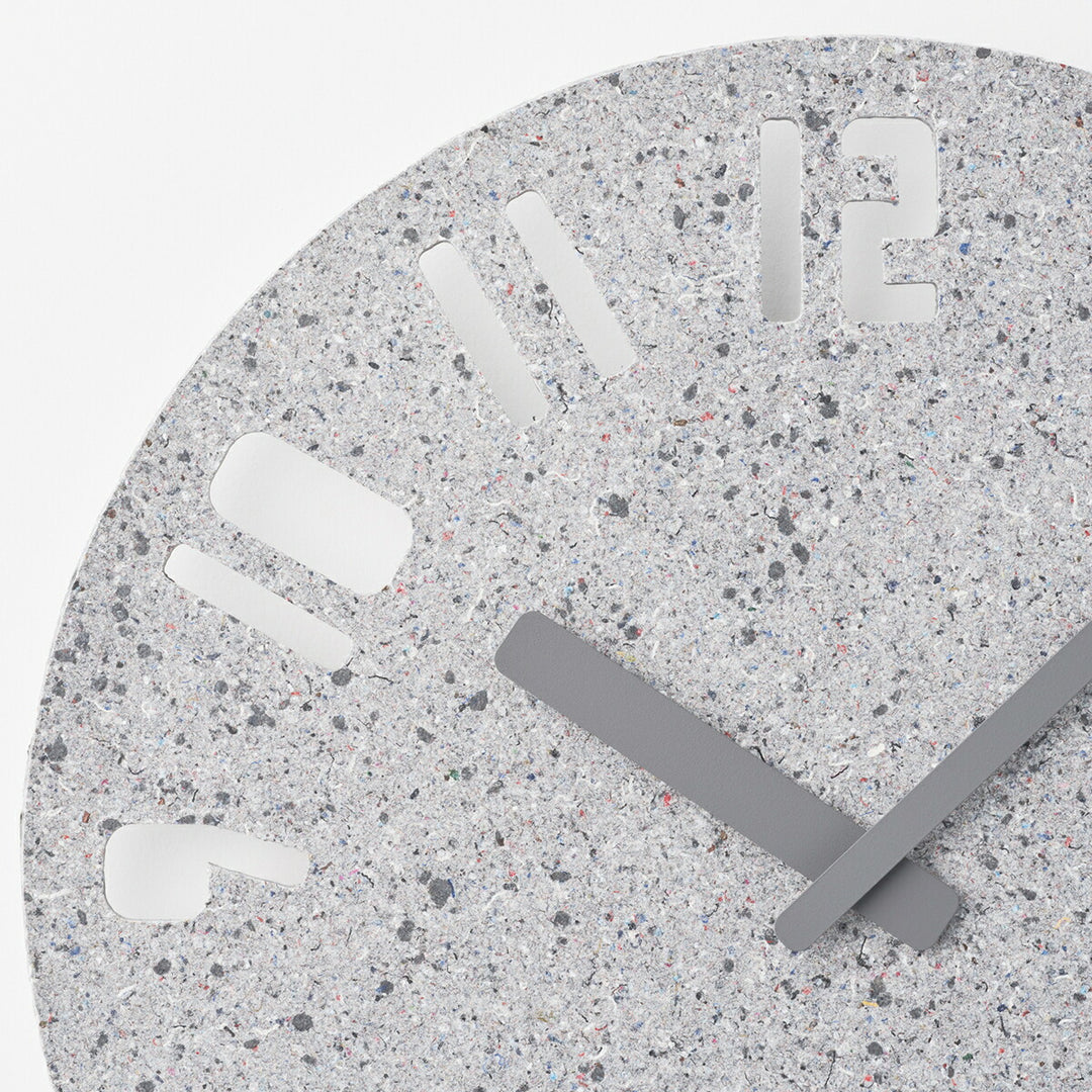 タカタレムノス 掛け時計 デザインオブジェクト パネコ クロック サンド ライトグレー ナンバー クオーツ 電池式 五十嵐 久枝 HIL22 –  THE CLOCK HOUSE公式オンラインストア