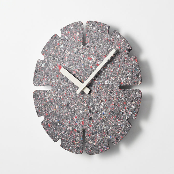 タカタレムノス 掛け時計 デザインオブジェクト パネコ クロック ストーン ミドル スリット丸 クオーツ 電池式 五十嵐 久枝 HIL22-11AMID