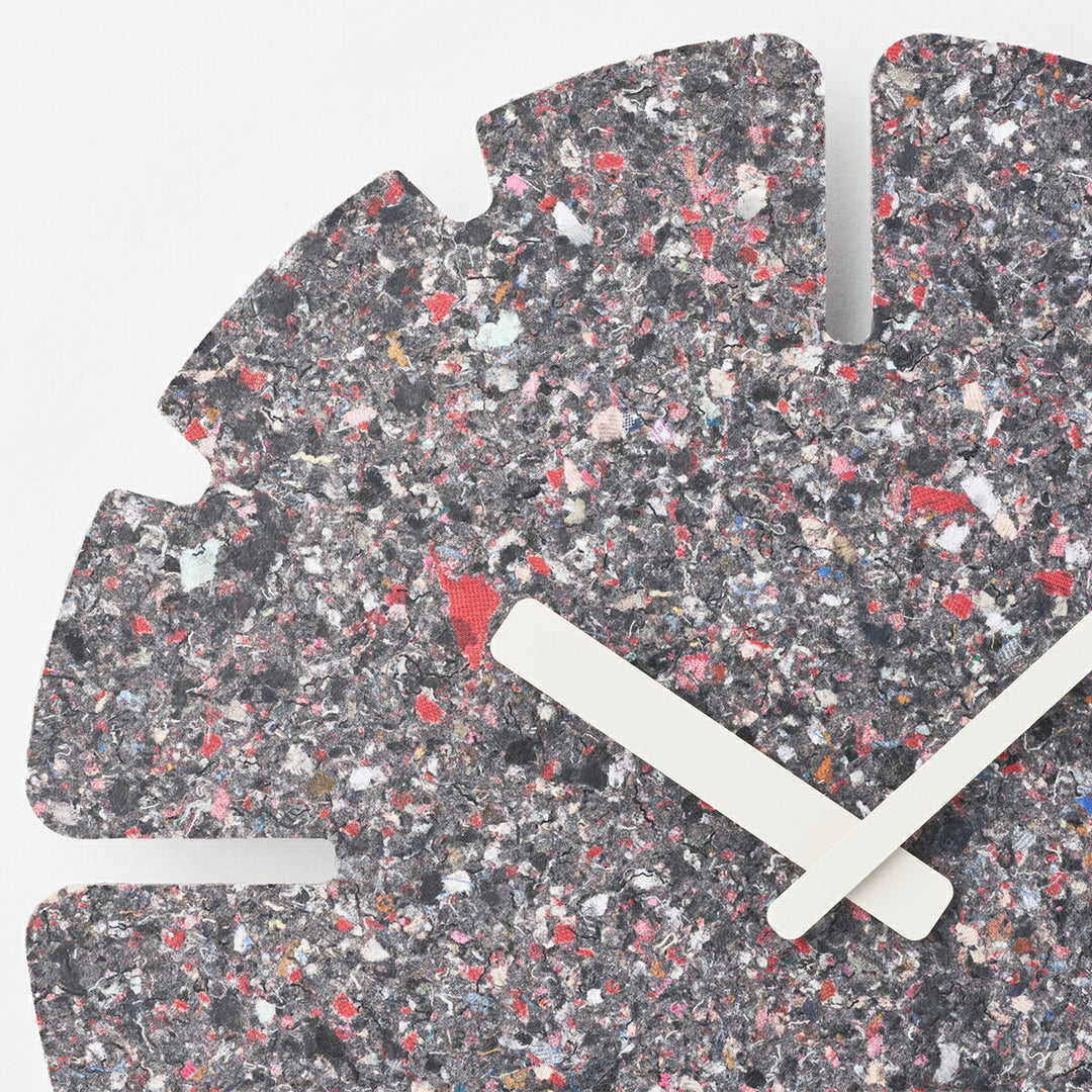 タカタレムノス 掛け時計 デザインオブジェクト パネコ クロック ストーン ミドル スリット丸 クオーツ 電池式 五十嵐 久枝 HIL22-11AMID