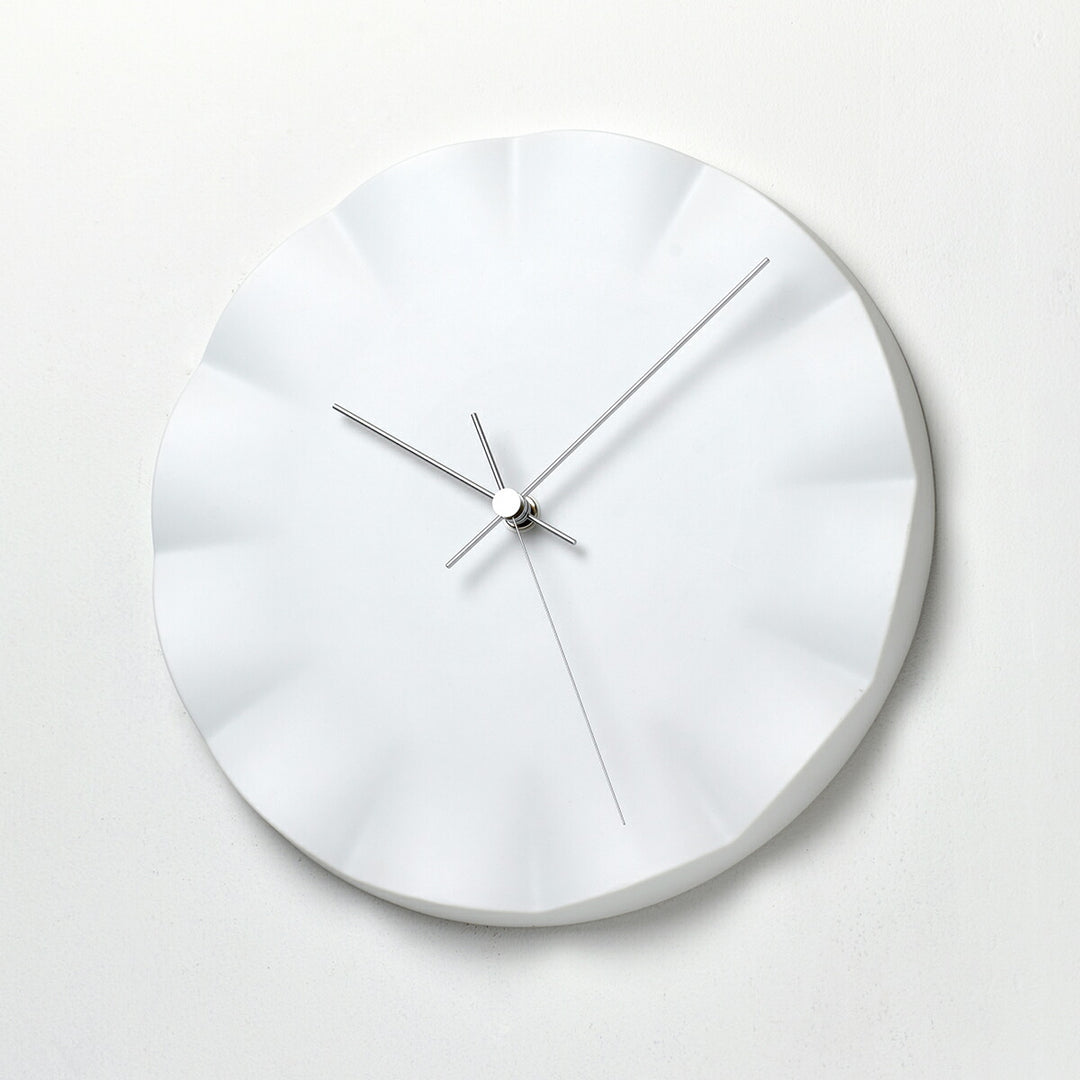 タカタレムノス 掛け時計 デザインオブジェクト キフク クオーツ 電池式 磁器 スイープセコンド 橋田 規子 HN12-09