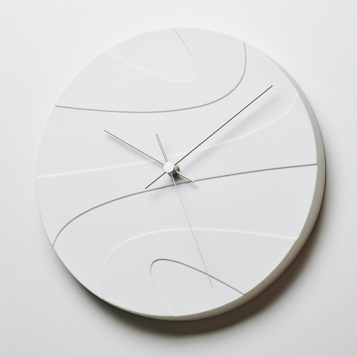 タカタレムノス 掛け時計 デザインオブジェクト ジュピター クオーツ 電池式 磁器 スイープセコンド 橋田 規子 HN23-02