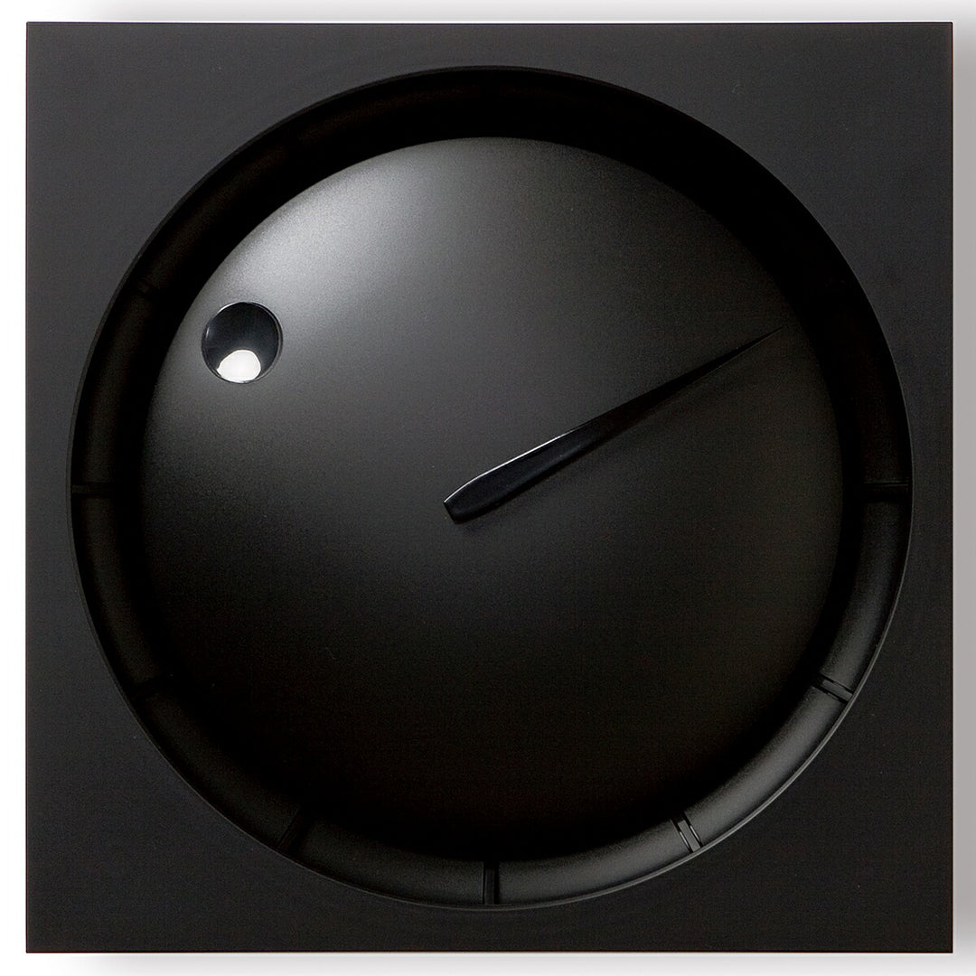 タカタレムノス 掛け時計 デザインオブジェクト ホーラ ブラック クオーツ 電池式 川崎 和男 HOLABK