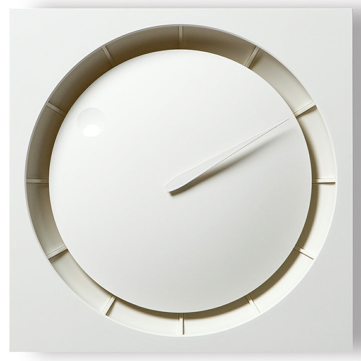 タカタレムノス 掛け時計 デザインオブジェクト ホーラ ホワイト クオーツ 電池式 川崎 和男 HOLAWH