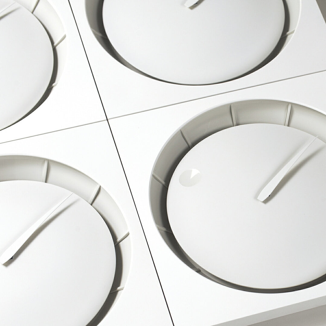 タカタレムノス 掛け時計 デザインオブジェクト ホーラ ホワイト クオーツ 電池式 川崎 和男 HOLAWH