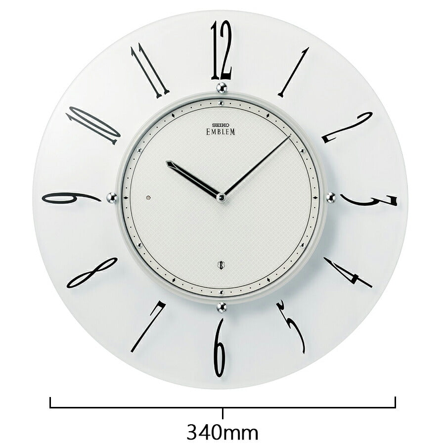 セイコー新品Symphony 音楽テーマ掛時計 直径約30cm Grand Seiko Fair - OHASHI-1894年創業・熊本の正規ブランド時計