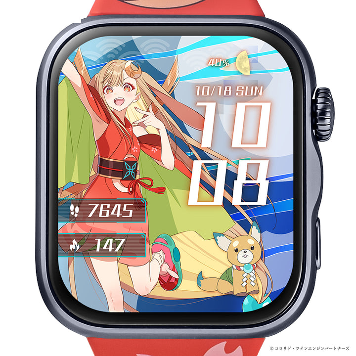 ギャラック 映画『超かぐや姫！』 コラボレーション グッズ かぐや スマートウォッチ アクリルスタンド HUC-CK-FT5-K AS-CK-K
