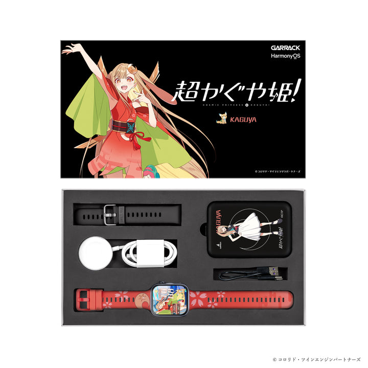 ギャラック 映画『超かぐや姫！』 コラボレーション グッズ かぐや スマートウォッチ アクリルスタンド HUC-CK-FT5-K AS-CK-K