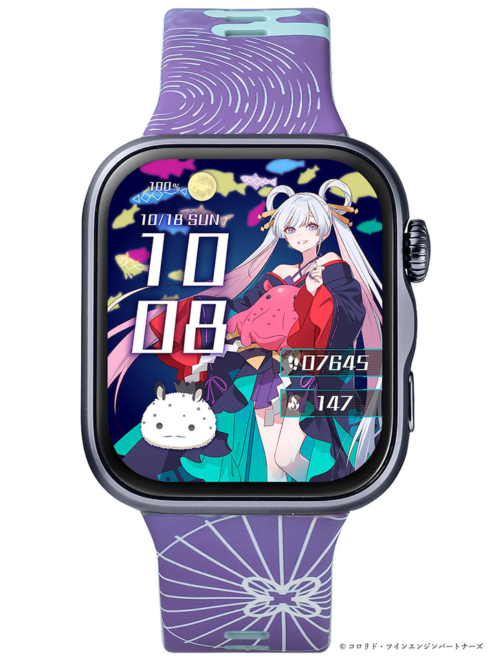 ギャラック 映画『超かぐや姫！』 コラボレーション グッズ 月見ヤチヨ スマートウォッチ アクリルスタンド HUC-CK-FT5-Y AS-CK-Y