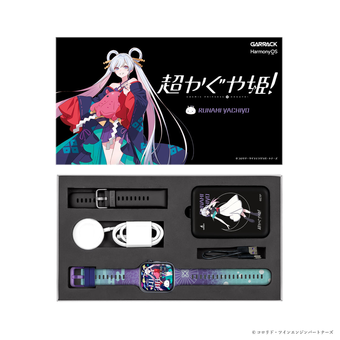 ギャラック 映画『超かぐや姫！』 コラボレーション グッズ 月見ヤチヨ スマートウォッチ アクリルスタンド HUC-CK-FT5-Y AS-CK-Y