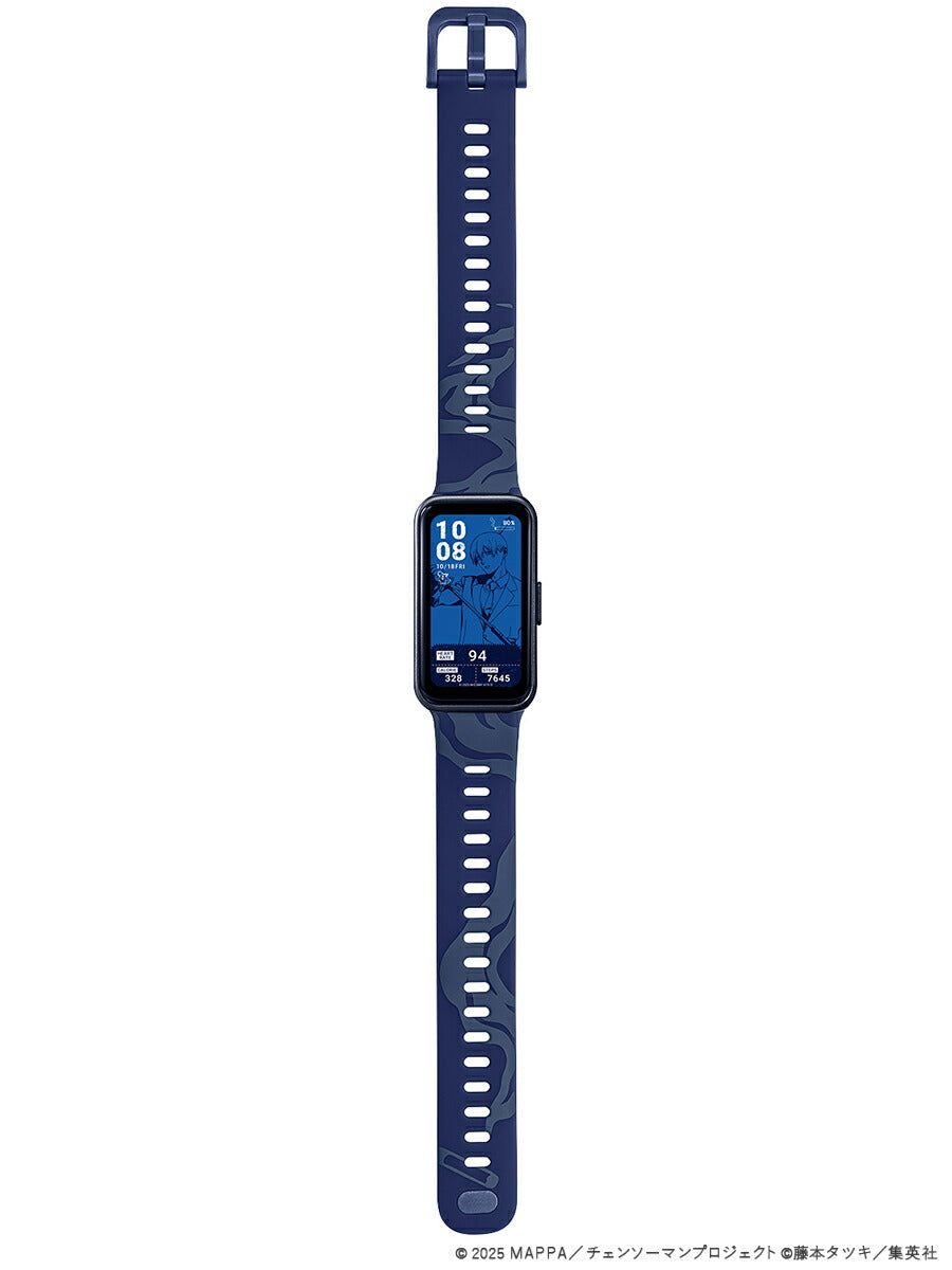 ギャラック スマートウォッチ チェンソーマン コラボレーションモデル 早川アキ HUC-CM-BD10-A メンズ レディース シリコンバンド