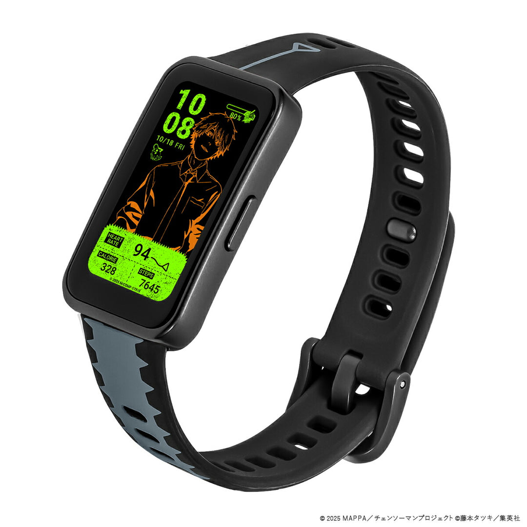 ギャラック スマートウォッチ チェンソーマン コラボレーションモデル デンジ HUC-CM-BD10-D メンズ レディース シリコンバンド