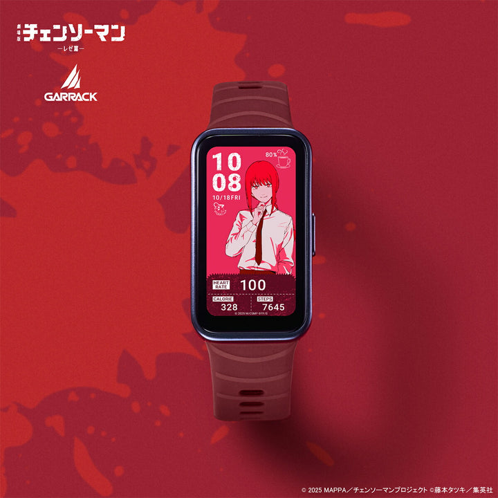 ギャラック スマートウォッチ チェンソーマン コラボレーションモデル マキマ HUC-CM-BD10-M メンズ レディース シリコンバンド