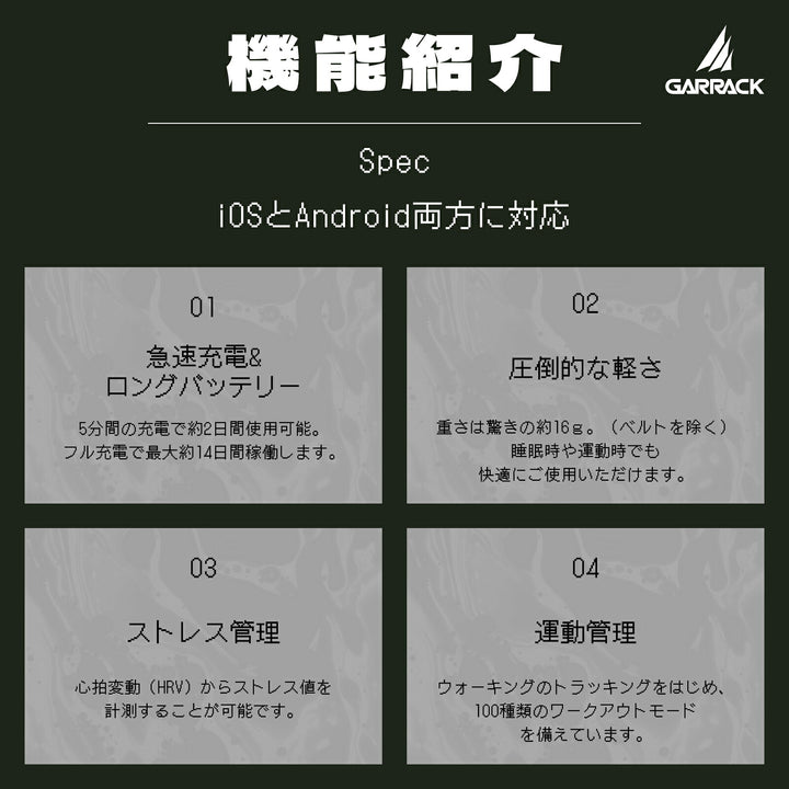 ギャラック スマートウォッチ TVアニメ『ダンダダン』 コラボレーションモデル ジジ HUC-DD-BD11-EJ メンズ レディース シリコンバンド