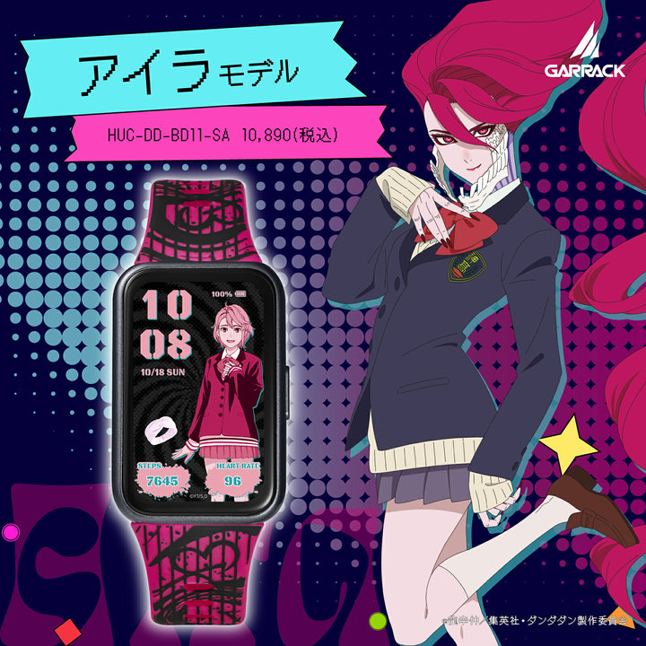 ギャラック スマートウォッチ TVアニメ『ダンダダン』 コラボレーションモデル アイラ HUC-DD-BD11-SA メンズ レディース シリコンバンド