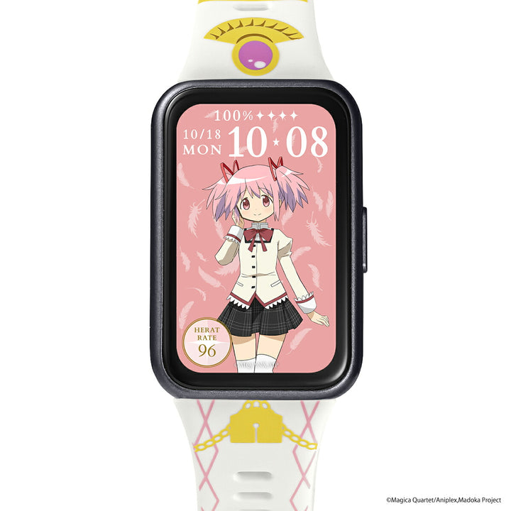 ギャラック スマートウォッチ 『劇場版 魔法少女まどか☆マギカ〈ワルプルギスの廻天〉』 コラボレーションモデル 鹿目まどか HUC-MM-BD11-KM