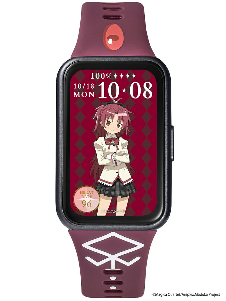 ギャラック スマートウォッチ 『劇場版 魔法少女まどか☆マギカ〈ワルプルギスの廻天〉』 コラボレーションモデル 佐倉杏子 HUC-MM-BD11-SK