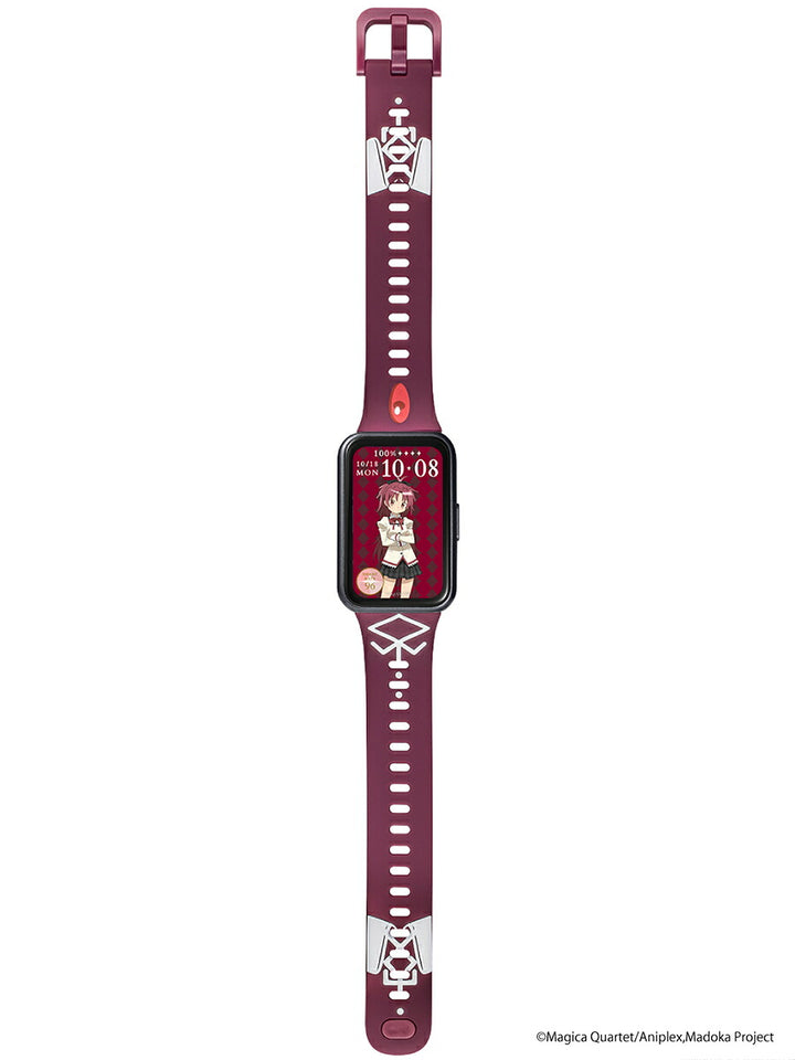 ギャラック スマートウォッチ 『劇場版 魔法少女まどか☆マギカ〈ワルプルギスの廻天〉』 コラボレーションモデル 佐倉杏子 HUC-MM-BD11-SK