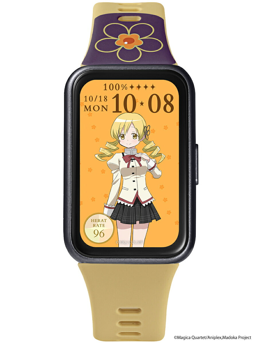 ギャラック スマートウォッチ 『劇場版 魔法少女まどか☆マギカ〈ワルプルギスの廻天〉』 コラボレーションモデル 巴まみ HUC-MM-BD11-TM