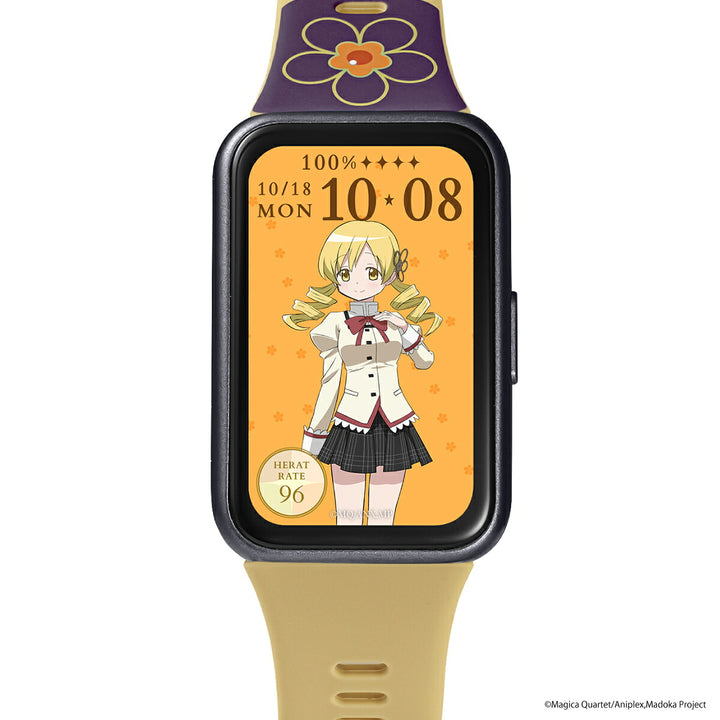 ギャラック スマートウォッチ 『劇場版 魔法少女まどか☆マギカ〈ワルプルギスの廻天〉』 コラボレーションモデル 巴まみ HUC-MM-BD11-TM