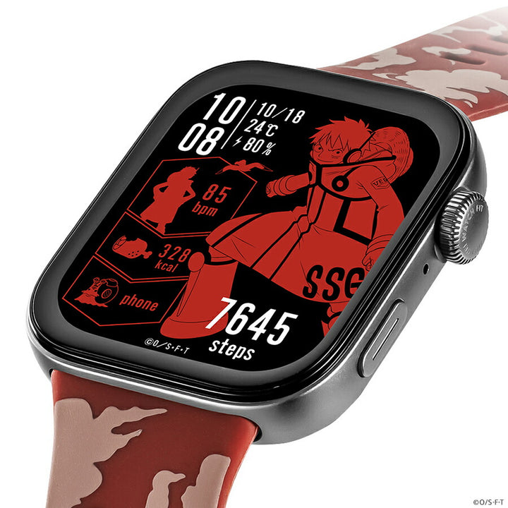 ギャラック スマートウォッチ ワンピース コラボレーションモデル モンキー・D・ルフィ HUC-OP-FT3-L メンズ レディース シリコンバンド レッド グッズ