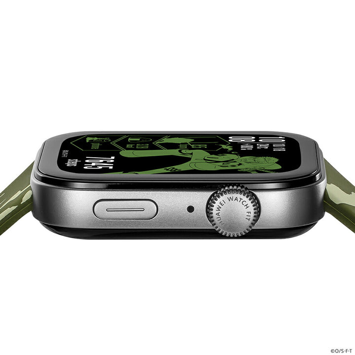 ギャラック スマートウォッチ ワンピース コラボレーションモデル ロロノア・ゾロ HUC-OP-FT3-Z メンズ レディース シリコンバンド グリーン グッズ