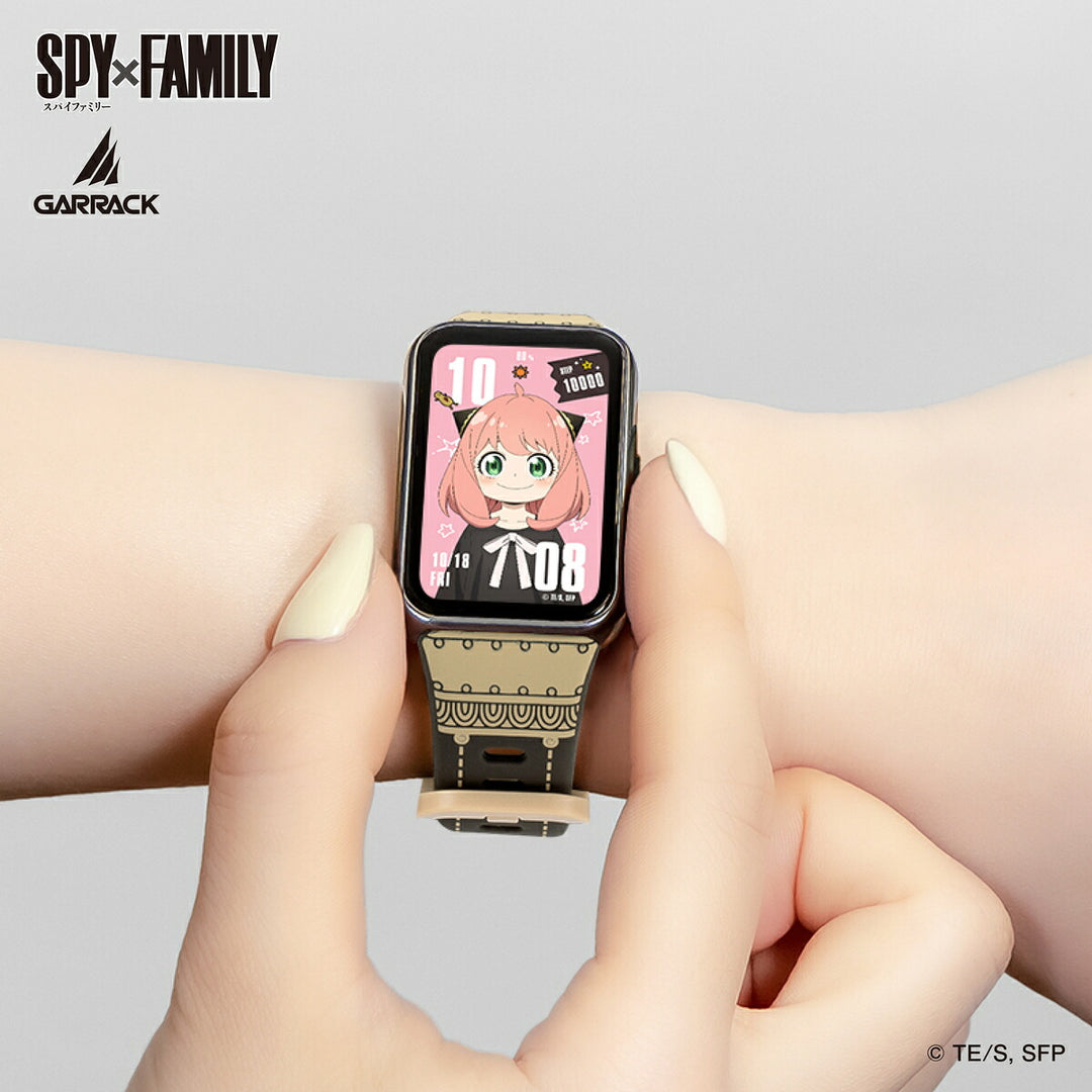 ギャラック スマートウォッチ SPY×FAMILY スパイファミリー コラボレーションモデル アーニャ・フォージャー HUC-SF-BD11-A メンズ レディース シリコンバンド