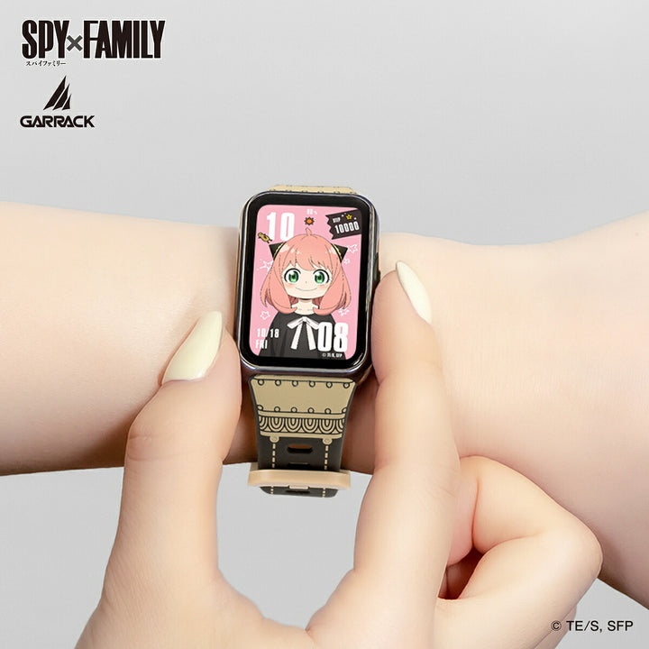 ギャラック スマートウォッチ SPY×FAMILY スパイファミリー コラボレーションモデル アーニャ・フォージャー HUC-SF-BD11-A メンズ レディース シリコンバンド