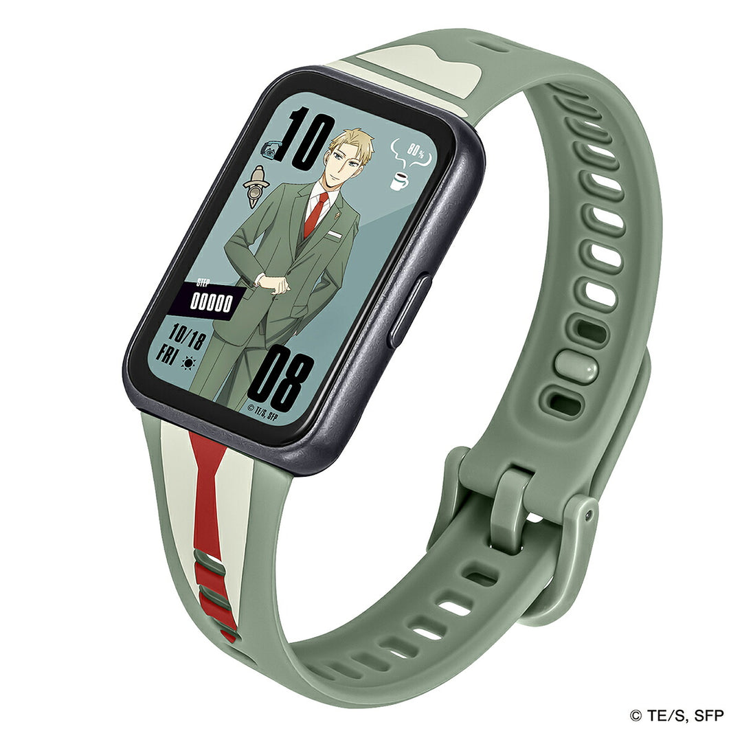 ギャラック スマートウォッチ SPY×FAMILY スパイファミリー コラボレーションモデル ロイド・フォージャー HUC-SF-BD11-L メンズ レディース シリコンバンド