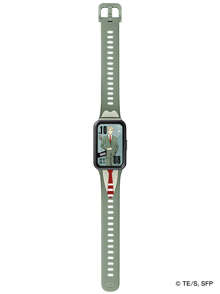 ギャラック スマートウォッチ SPY×FAMILY スパイファミリー コラボレーションモデル ロイド・フォージャー HUC-SF-BD11-L メンズ レディース シリコンバンド