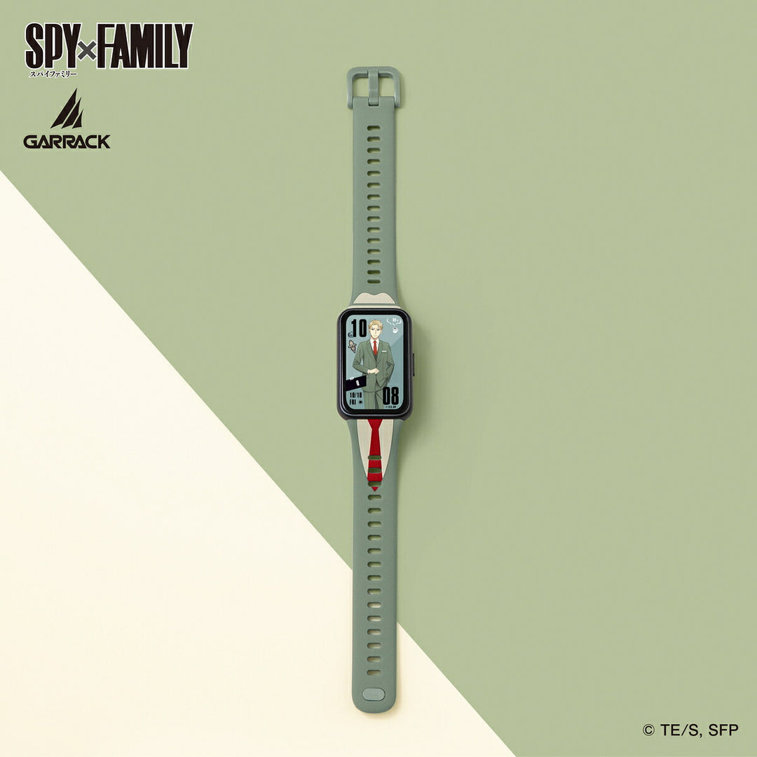 ギャラック スマートウォッチ SPY×FAMILY スパイファミリー コラボレーションモデル ロイド・フォージャー HUC-SF-BD11-L メンズ レディース シリコンバンド
