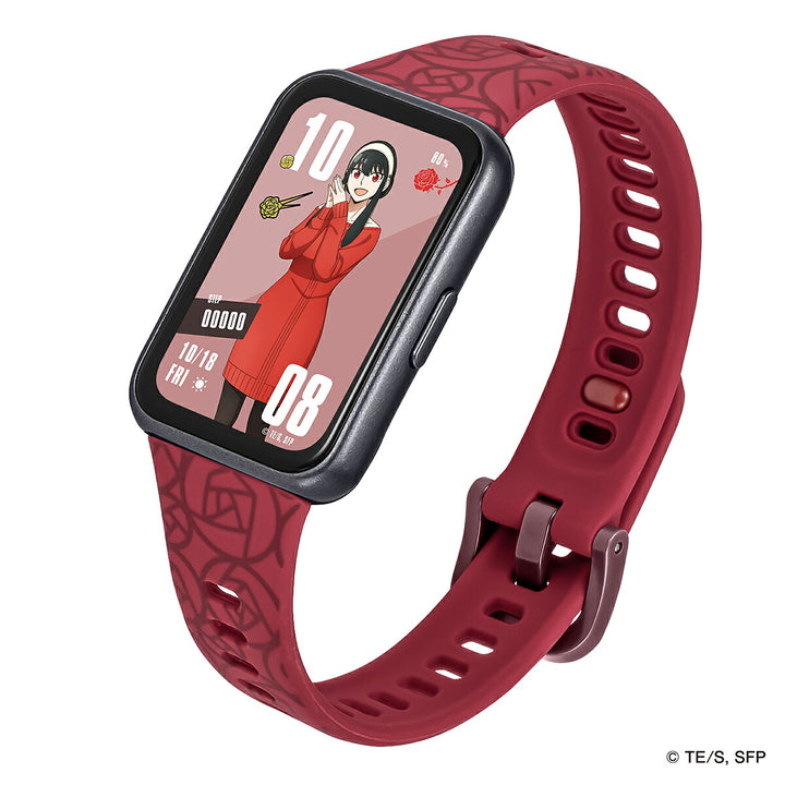 ギャラック スマートウォッチ SPY×FAMILY スパイファミリー コラボレーションモデル ヨル・フォージャー HUC-SF-BD11-Y メンズ レディース シリコンバンド