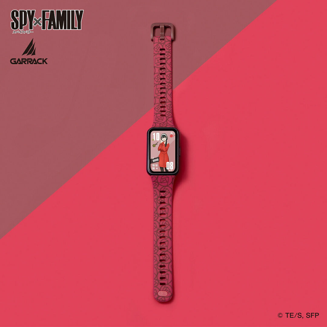 ギャラック スマートウォッチ SPY×FAMILY スパイファミリー コラボレーションモデル ヨル・フォージャー HUC-SF-BD11-Y メンズ レディース シリコンバンド