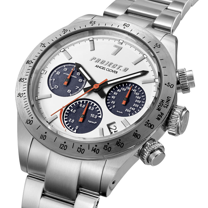 エンジェルクローバー 頭文字D 30周年記念 コラボレーションモデル 高橋涼介 MAZDA FC3S RX-7 IN40-FC3S メンズ ソーラー クロノグラフ