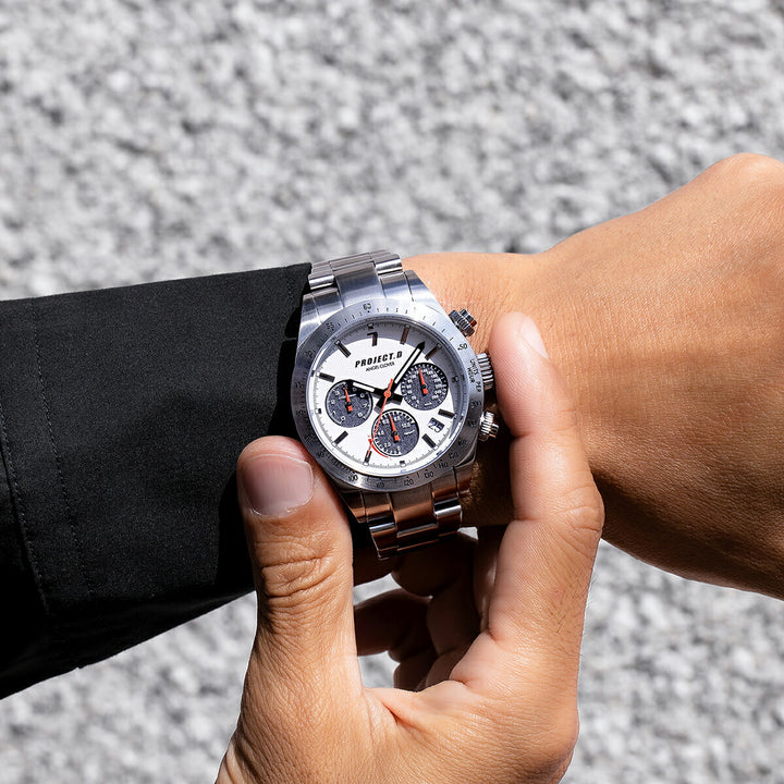 エンジェルクローバー 頭文字D 30周年記念 コラボレーションモデル 高橋涼介 MAZDA FC3S RX-7 IN40-FC3S メンズ ソーラー クロノグラフ