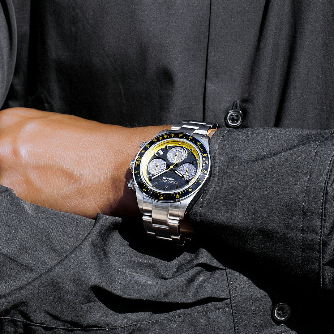 エンジェルクローバー 頭文字D 30周年記念 コラボレーションモデル 高橋啓介 MAZDA FD3S RX-7 IN40-FD3S メンズ ソーラー クロノグラフ