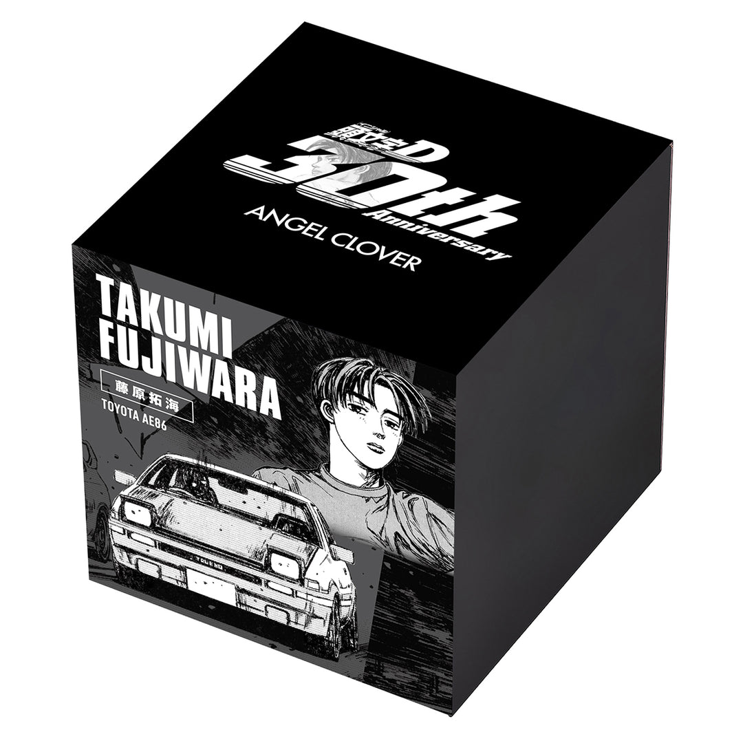 エンジェルクローバー 頭文字D 30周年記念 コラボレーションモデル 藤原拓海 TOYOTA AE86 IN45-AE86 メンズ 機械式 自動巻き スケルトン 革ベルト
