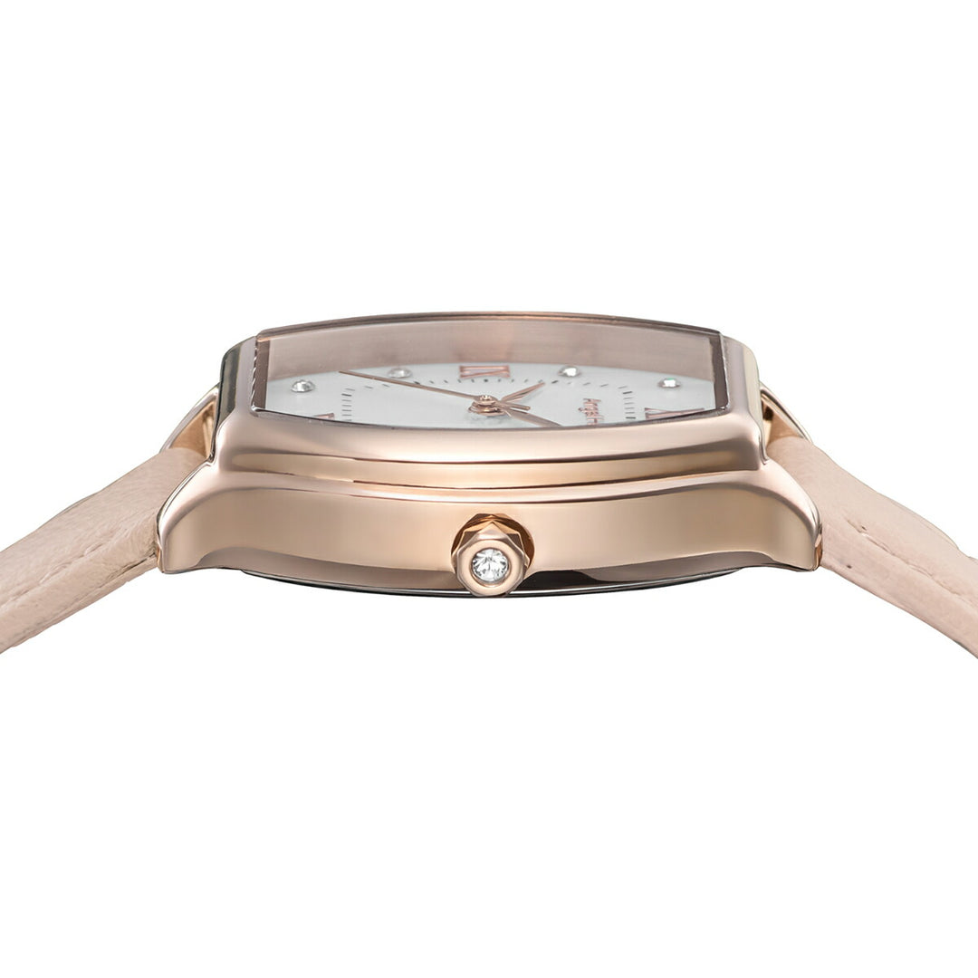 エンジェルハート イノセントタイム ギフトセット ITT25P-PK-SET レディース ソーラー トノー ホワイトダイヤル ピンク 革ベルト ブレスレット付き