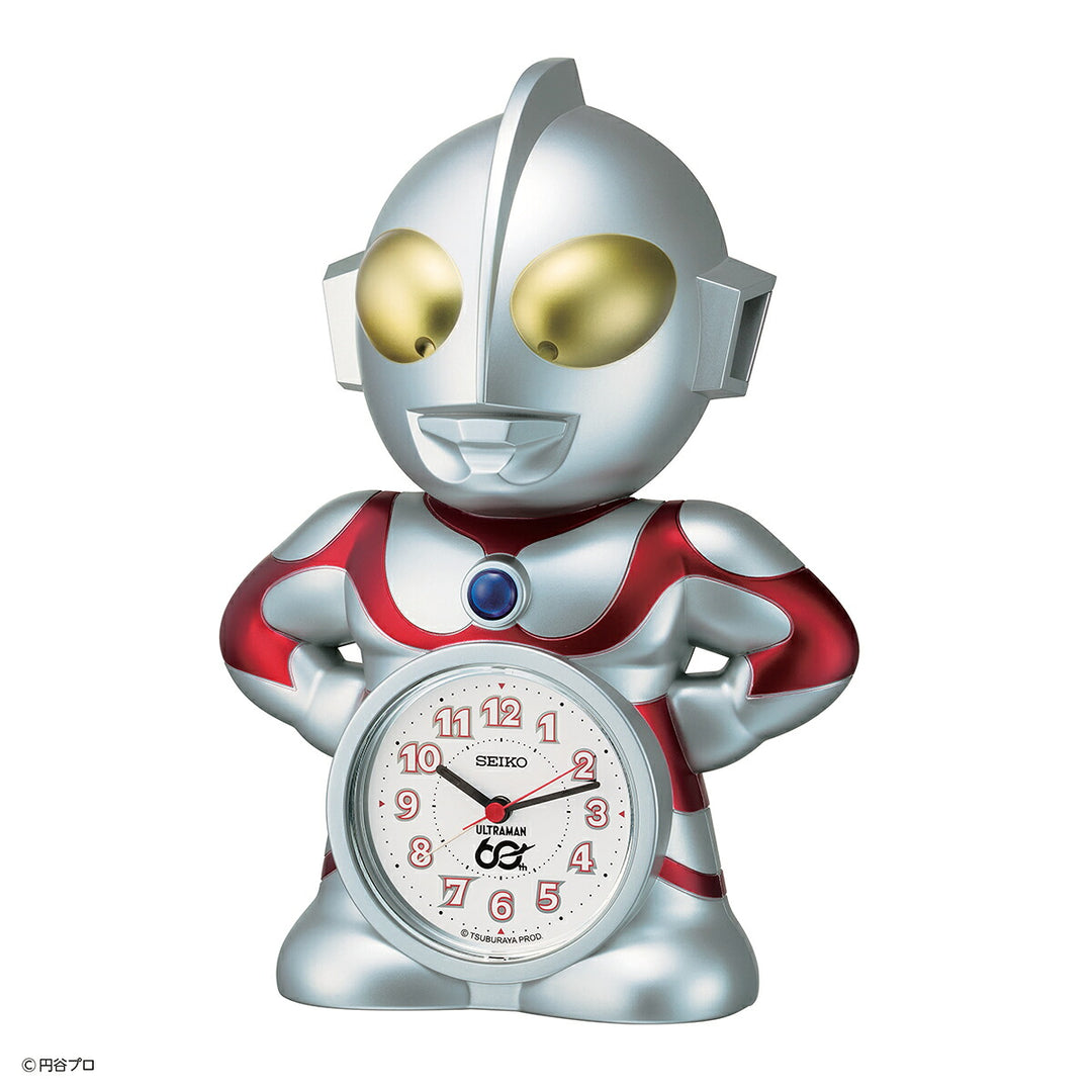 セイコー クロック ウルトラマン 60周年記念 限定モデル オシャベリ目ザマシ時計 JF860A