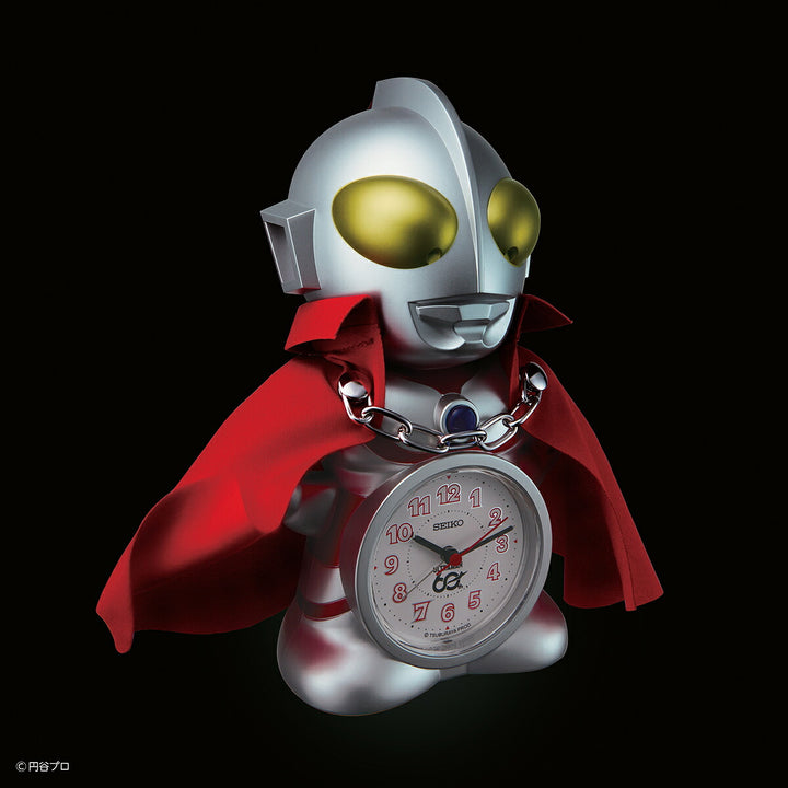 セイコー クロック ウルトラマン 60周年記念 限定モデル オシャベリ目ザマシ時計 JF860A