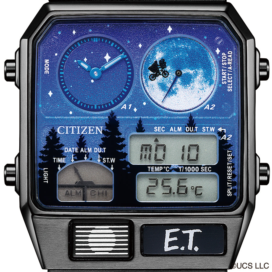 【美品】 a1 CITIZEN メンズ　腕時計　XC 金属ベルト