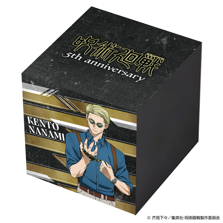 エンジェルクローバー アニメ『呪術廻戦』 5周年記念 コラボレーションモデル 七海建人 JU40-NA メンズ ソーラー クロノグラフ ブルーダイヤル メタルバンド