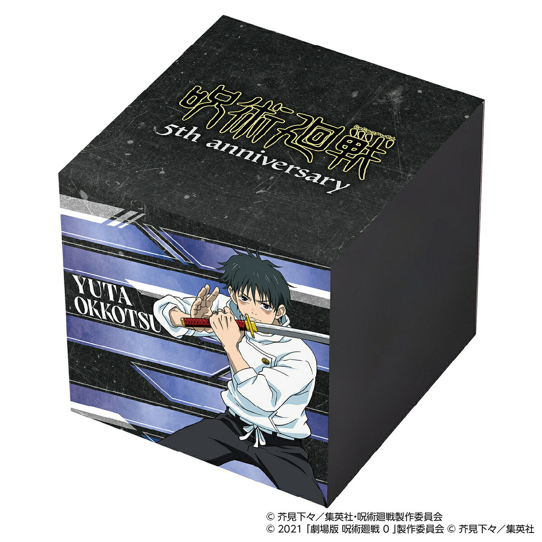 エンジェルクローバー アニメ『呪術廻戦』 5周年記念 コラボレーションモデル 乙骨憂太 JU40-OK メンズ ソーラー クロノグラフ ブルー 革ベルト