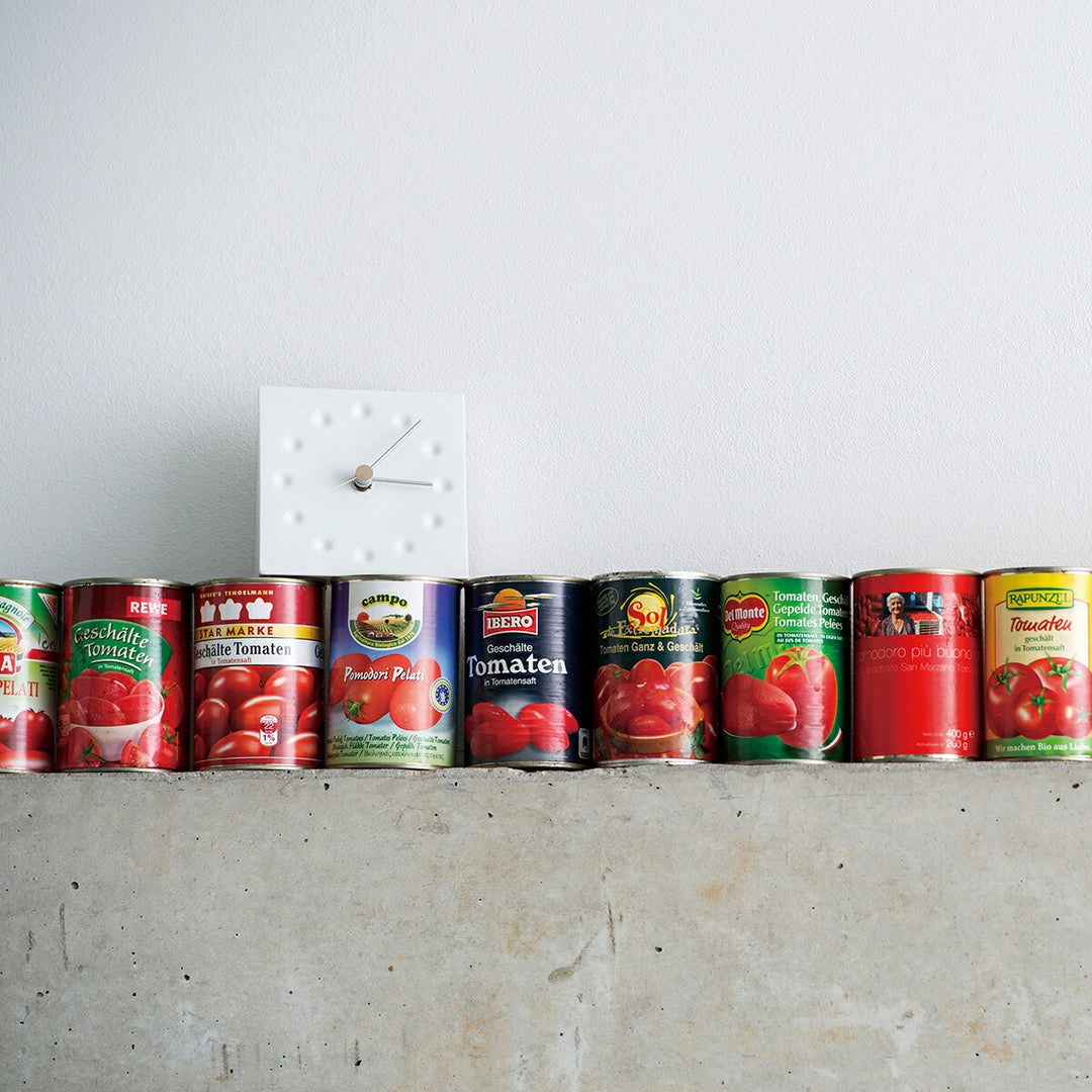 タカタレムノス 置き時計 デザインオブジェクト ドロップス ドロー ザ エグジスタンス クオーツ 電池式 スイープセコンド 塚本 カナエ KC10-12