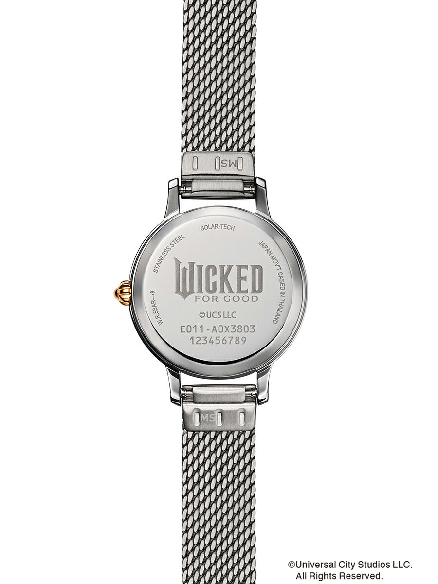 シチズン ウィッカ 映画『ウィキッド 永遠の約束』 スペシャルモデル グリンダ KH4-912-21 レディース ソーラー シルバー