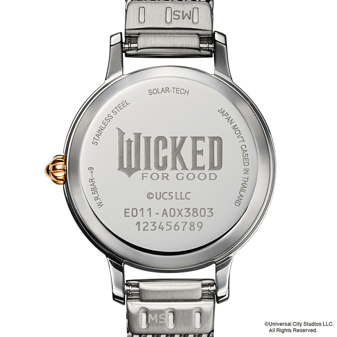 シチズン ウィッカ 映画『ウィキッド 永遠の約束』 スペシャルモデル グリンダ KH4-912-21 レディース ソーラー シルバー