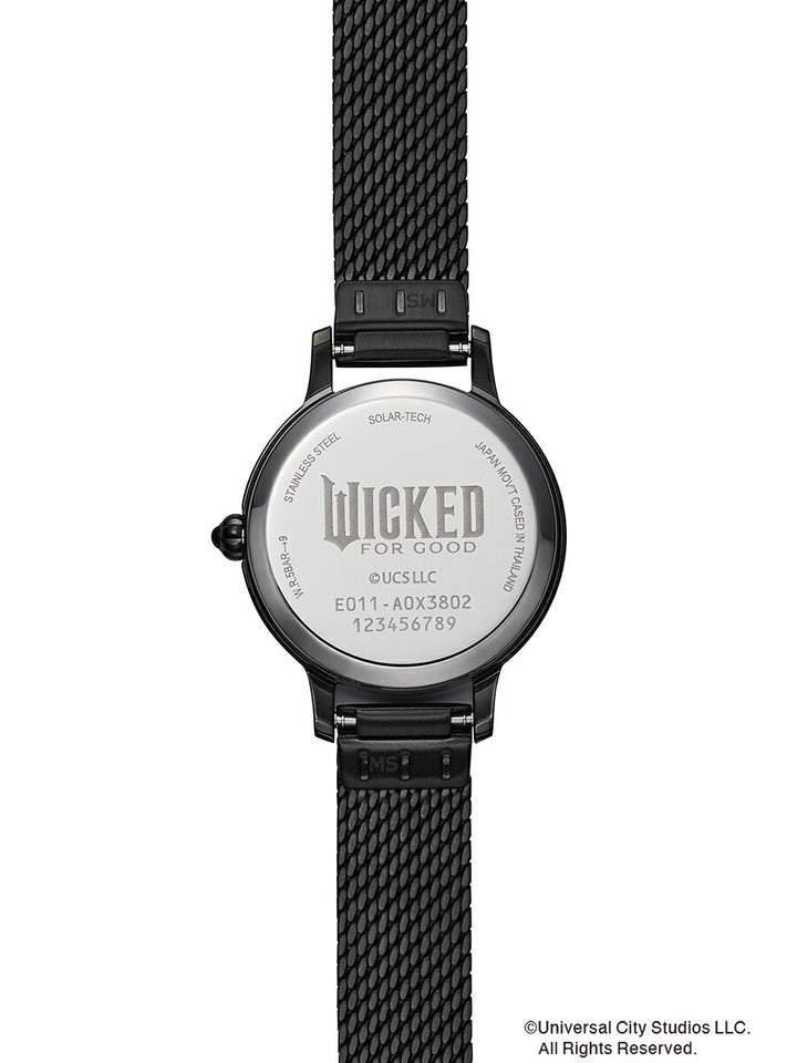 シチズン ウィッカ 映画『ウィキッド 永遠の約束』 スペシャルモデル エルファバ KH4-947-41 レディース ソーラー ブラック